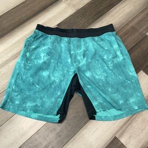 Lululemon T.H.E. Short - Teal - XXL